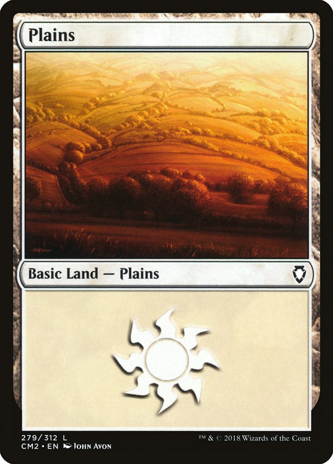 Plains (279) [Commander Anthology Volume II] | Game Master's Emporium (The New GME)