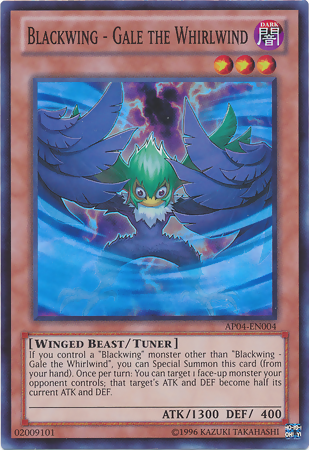 Blackwing - Gale the Whirlwind [AP04-EN004] Super Rare | Game Master's Emporium (The New GME)