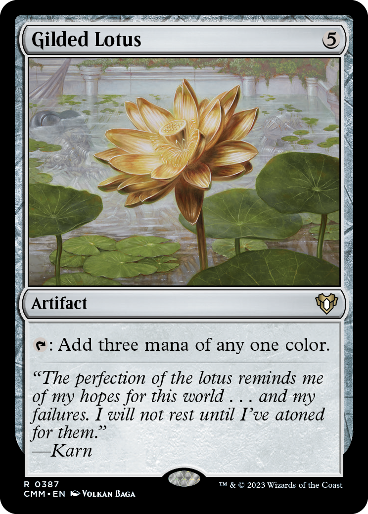 Gilded Lotus [Commander Masters] | Game Master's Emporium (The New GME)