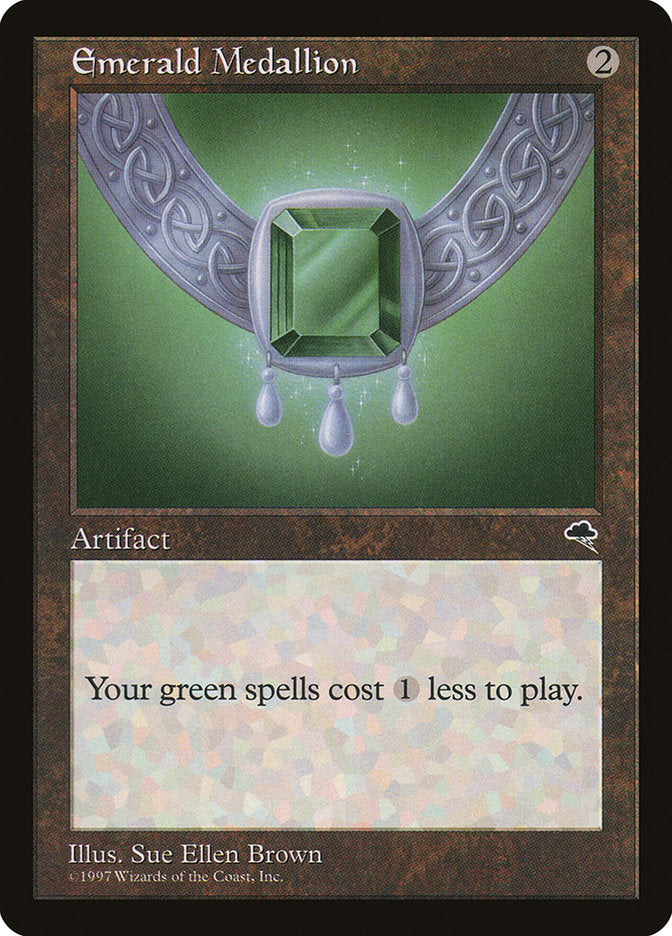 Emerald Medallion [Tempest] | Game Master's Emporium (The New GME)