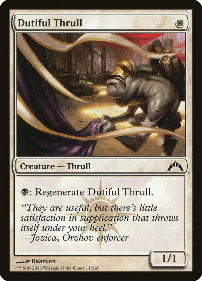 Dutiful Thrull [Gatecrash] | Game Master's Emporium (The New GME)