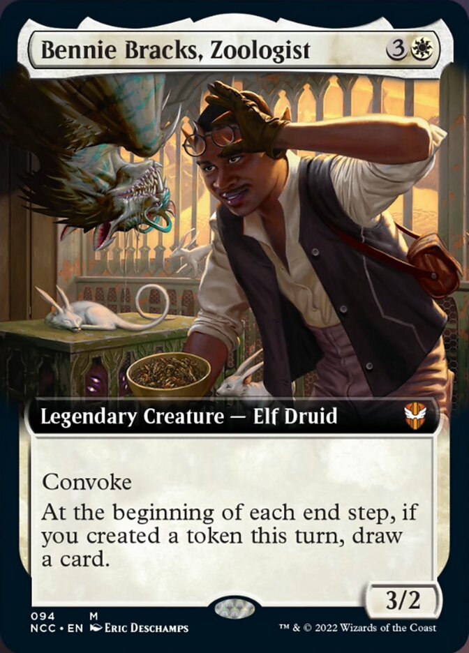 Bennie Bracks, Zoologist (Extended Art) [Streets of New Capenna Commander] | Game Master's Emporium (The New GME)