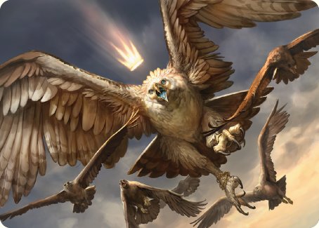 Gwaihir, Greatest of the Eagles Art Card [The Lord of the Rings: Tales of Middle-earth Art Series] | Game Master's Emporium (The New GME)