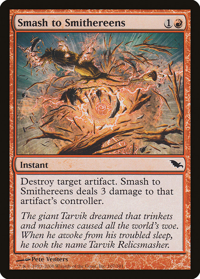 Smash to Smithereens [Shadowmoor] | Game Master's Emporium (The New GME)