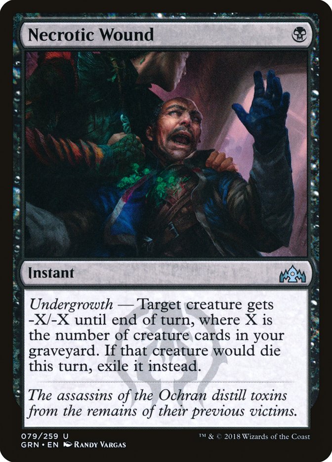 Necrotic Wound [Guilds of Ravnica] | Game Master's Emporium (The New GME)