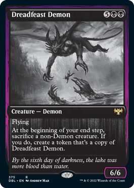 Dreadfeast Demon [Innistrad: Double Feature] | Game Master's Emporium (The New GME)