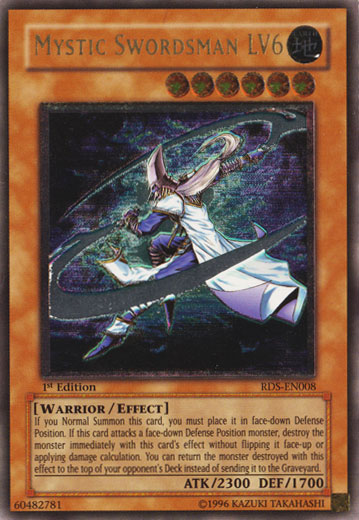 Mystic Swordsman LV6 [RDS-EN008] Ultimate Rare | Game Master's Emporium (The New GME)