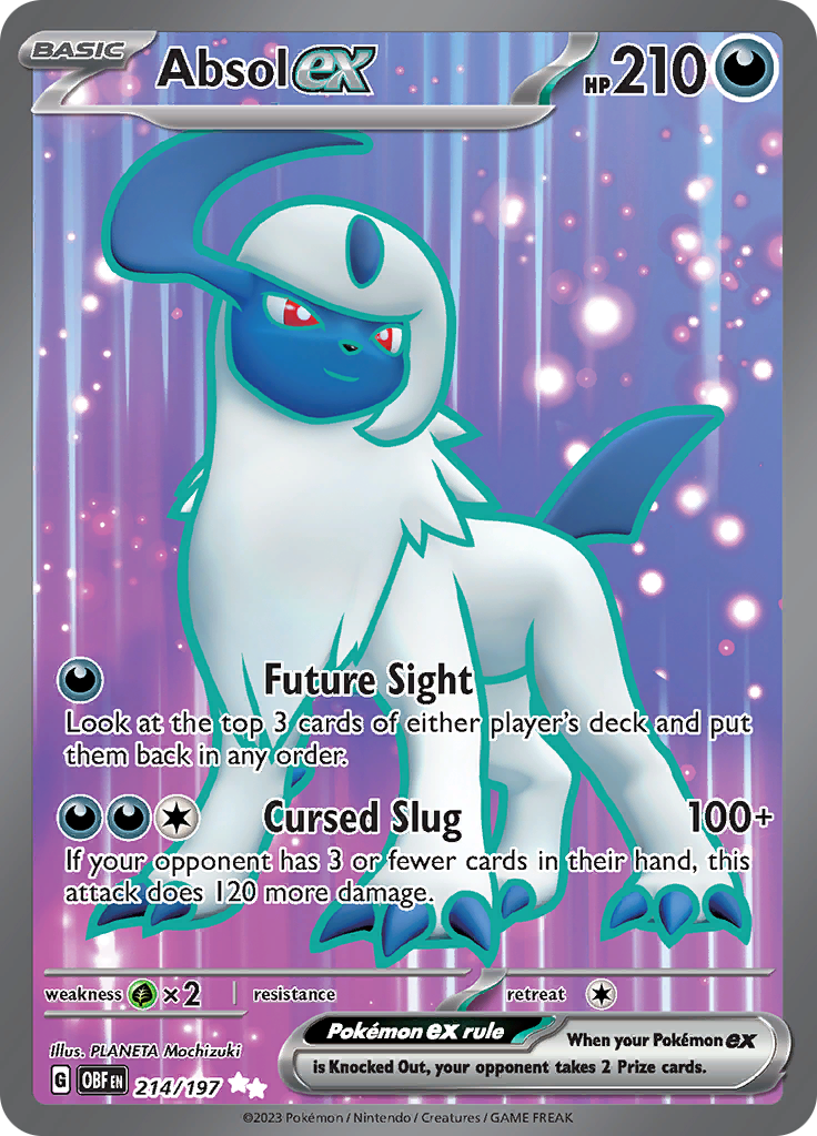 Absol ex (214/197) [Scarlet & Violet: Obsidian Flames] | Game Master's Emporium (The New GME)