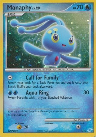 Manaphy (4/12) [Diamond & Pearl: Trainer Kit - Manaphy] | Game Master's Emporium (The New GME)