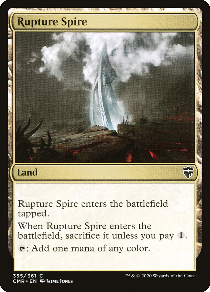 Rupture Spire (355) [Commander Legends] | Game Master's Emporium (The New GME)