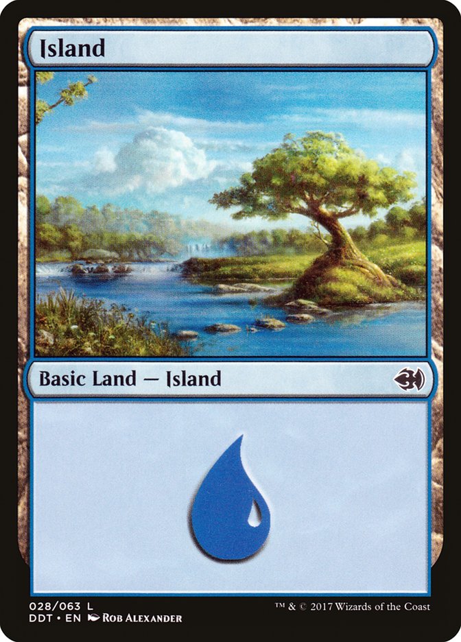 Island (28) [Duel Decks: Merfolk vs. Goblins] | Game Master's Emporium (The New GME)