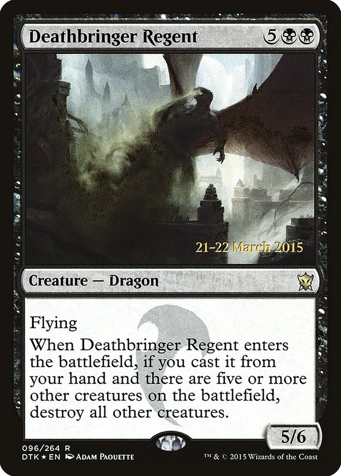 Deathbringer Regent [Dragons of Tarkir Prerelease Promos] | Game Master's Emporium (The New GME)