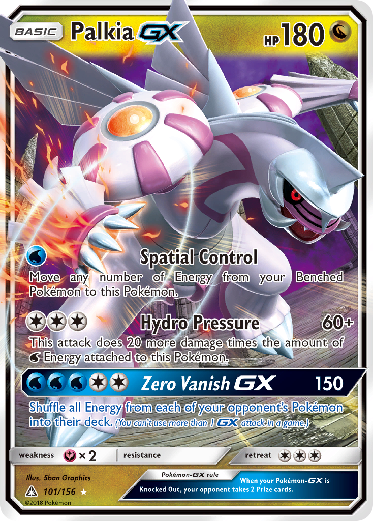 Palkia GX (101/156) [Sun & Moon: Ultra Prism] | Game Master's Emporium (The New GME)