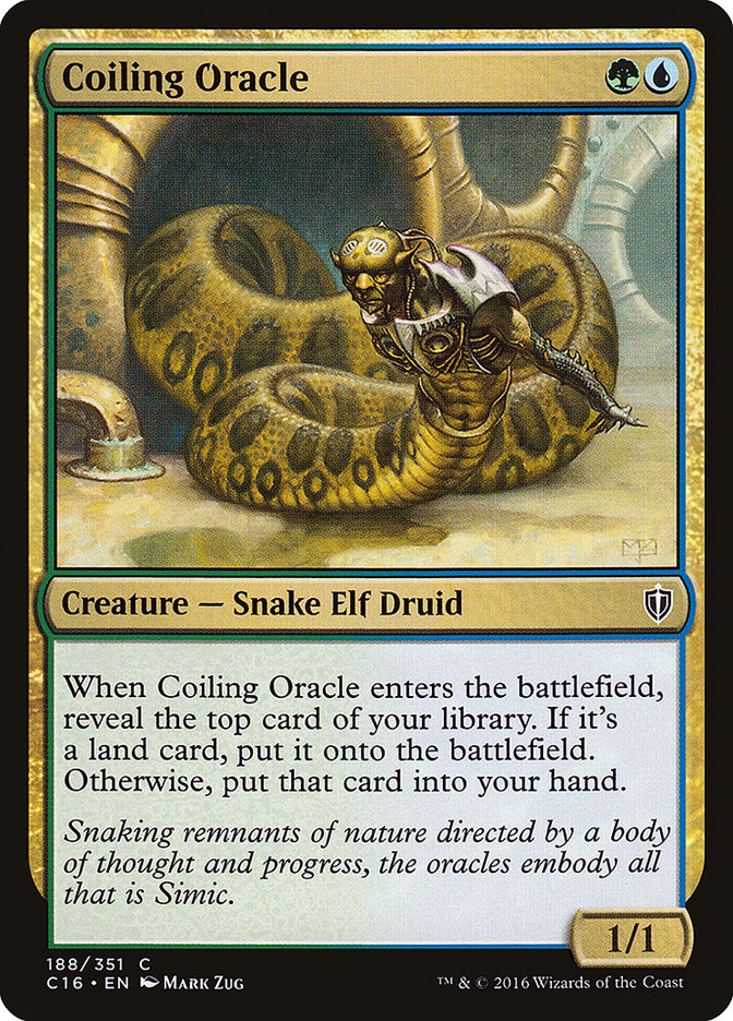 Coiling Oracle [Commander 2016] | Game Master's Emporium (The New GME)