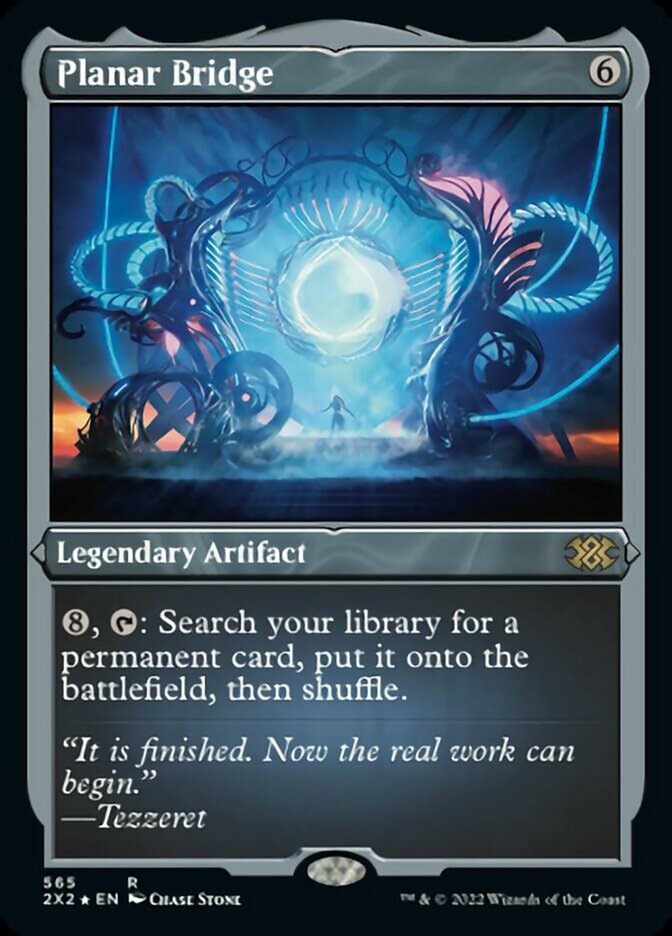 Planar Bridge (Foil Etched) [Double Masters 2022] | Game Master's Emporium (The New GME)