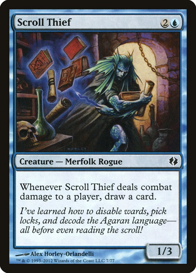 Scroll Thief [Duel Decks: Venser vs. Koth] | Game Master's Emporium (The New GME)
