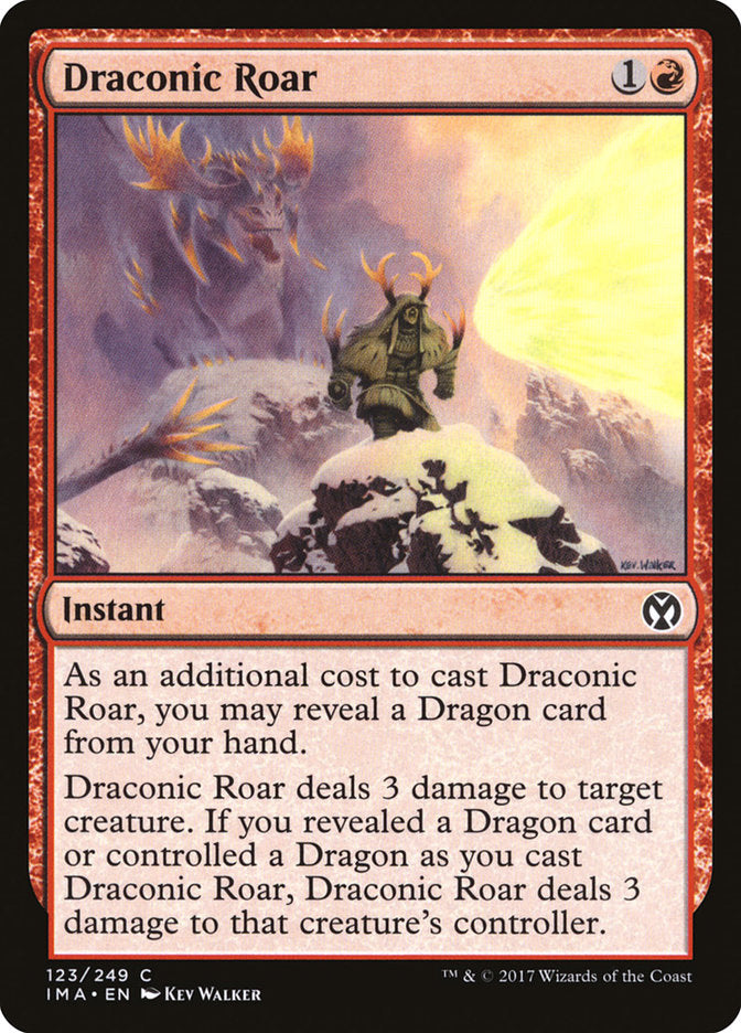 Draconic Roar [Iconic Masters] | Game Master's Emporium (The New GME)