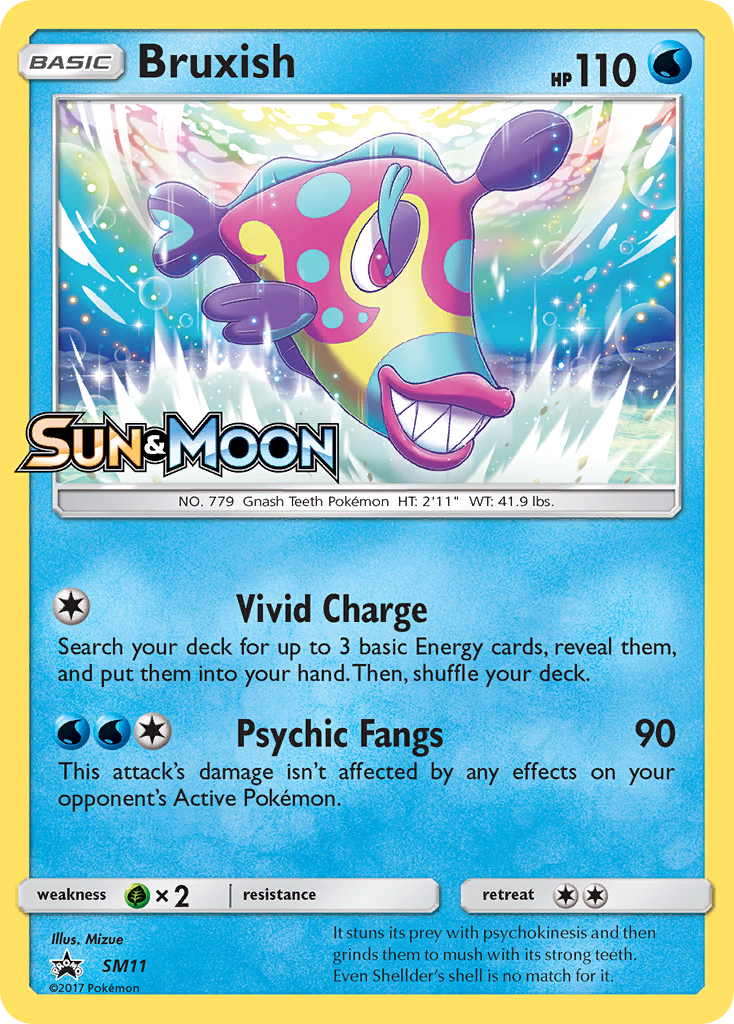 Bruxish (SM11) [Sun & Moon: Black Star Promos] | Game Master's Emporium (The New GME)