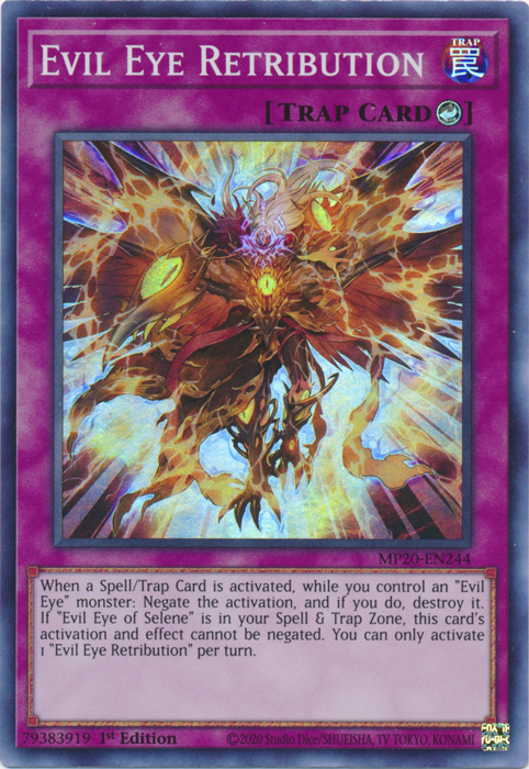 Evil Eye Retribution [MP20-EN244] Super Rare | Game Master's Emporium (The New GME)