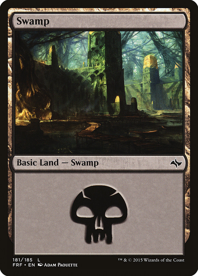 Swamp (181) [Fate Reforged] | Game Master's Emporium (The New GME)