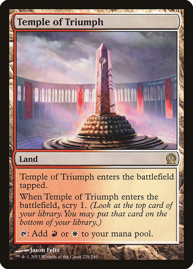 Temple of Triumph [Theros] | Game Master's Emporium (The New GME)