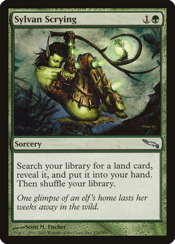 Sylvan Scrying [Mirrodin] | Game Master's Emporium (The New GME)