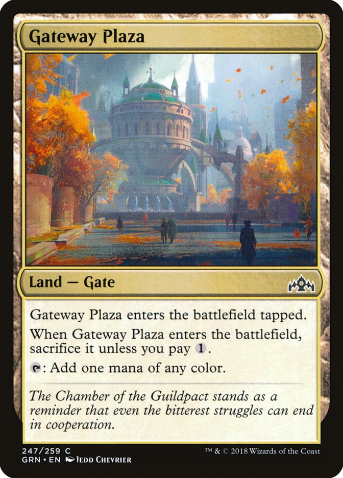 Gateway Plaza [Guilds of Ravnica] | Game Master's Emporium (The New GME)