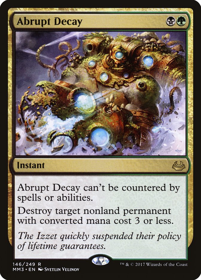 Abrupt Decay [Modern Masters 2017] | Game Master's Emporium (The New GME)