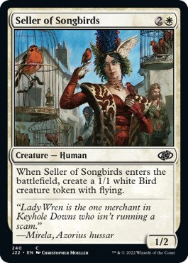 Seller of Songbirds [Jumpstart 2022] | Game Master's Emporium (The New GME)