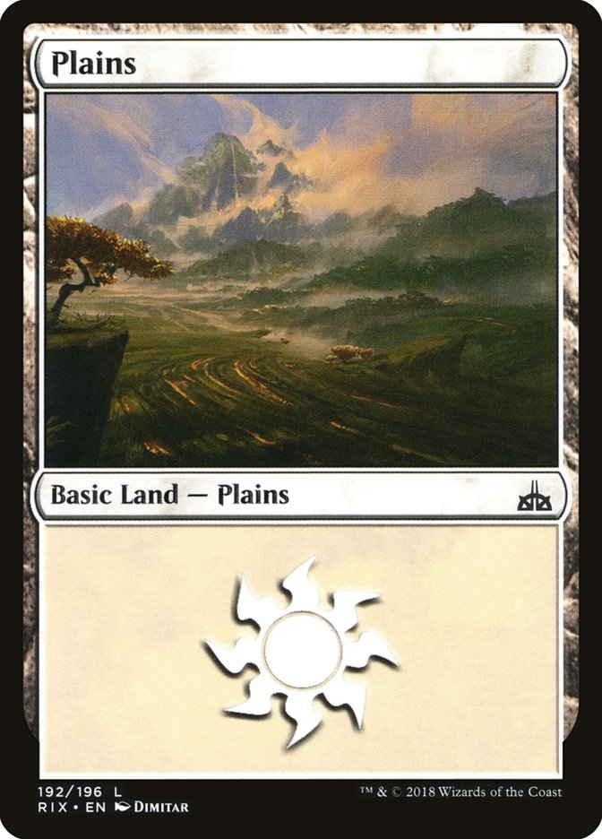 Plains (192) [Rivals of Ixalan] | Game Master's Emporium (The New GME)