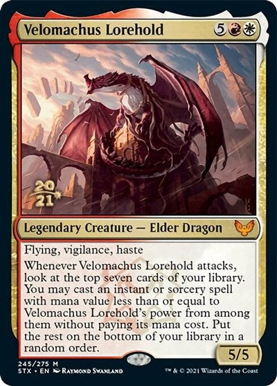 Velomachus Lorehold [Strixhaven: School of Mages Prerelease Promos] | Game Master's Emporium (The New GME)