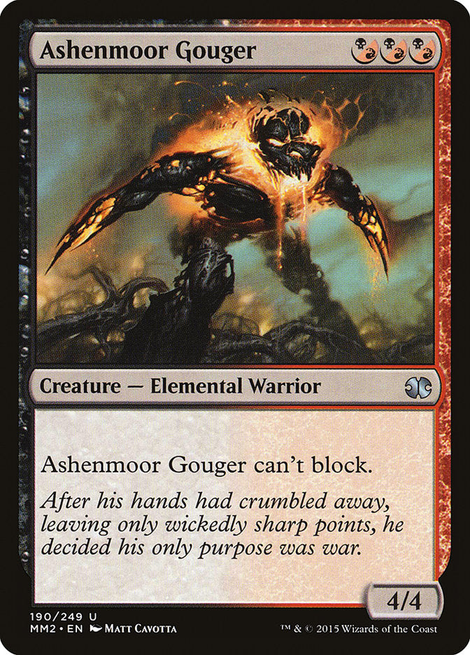 Ashenmoor Gouger [Modern Masters 2015] | Game Master's Emporium (The New GME)
