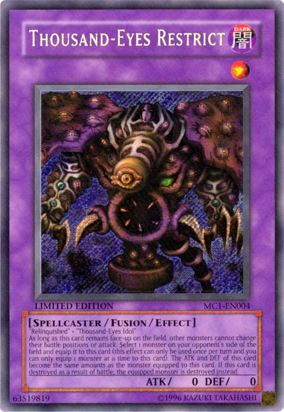 Thousand-Eyes Restrict [MC1-EN004] Secret Rare | Game Master's Emporium (The New GME)