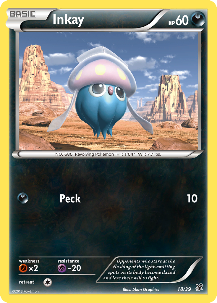 Inkay (18/39) [XY: Kalos Starter Set] | Game Master's Emporium (The New GME)