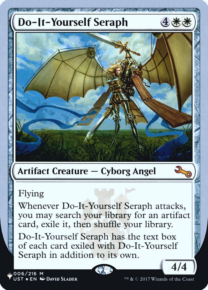 Do-It-Yourself Seraph (Unfinity Foil Edition) [The List] | Game Master's Emporium (The New GME)