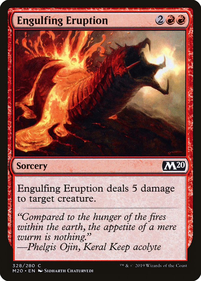 Engulfing Eruption [Core Set 2020] | Game Master's Emporium (The New GME)