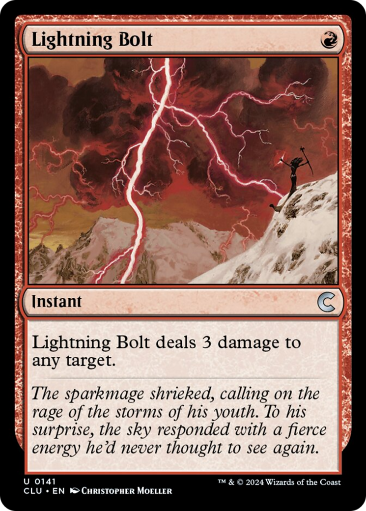 Lightning Bolt [Ravnica: Clue Edition] | Game Master's Emporium (The New GME)