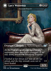 Innocent Traveler // Malicious Invader - Lucy Westenra // Lucy, Arisen Vampire [Innistrad: Crimson Vow] | Game Master's Emporium (The New GME)