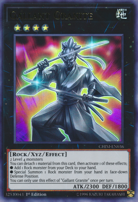 Gallant Granite [CHIM-EN036] Ultra Rare | Game Master's Emporium (The New GME)