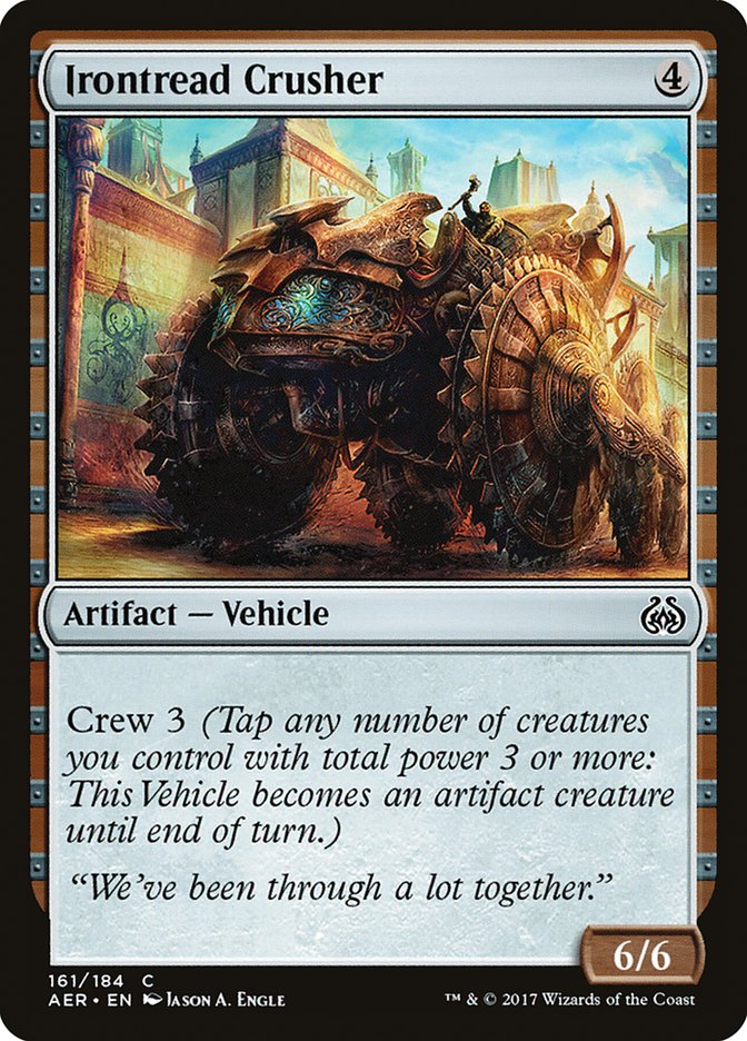 Irontread Crusher [Aether Revolt] | Game Master's Emporium (The New GME)