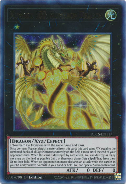 Number 100: Numeron Dragon [DLCS-EN117] Ultra Rare | Game Master's Emporium (The New GME)