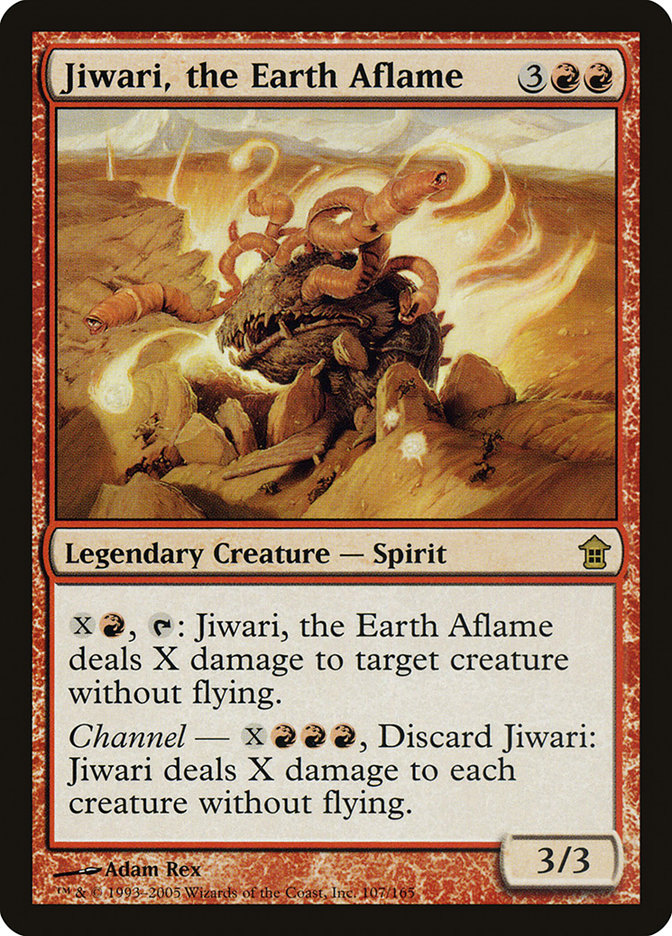 Jiwari, the Earth Aflame [Saviors of Kamigawa] | Game Master's Emporium (The New GME)