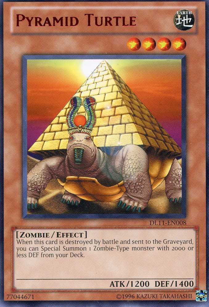 Pyramid Turtle (Red) [DL11-EN008] Rare | Game Master's Emporium (The New GME)