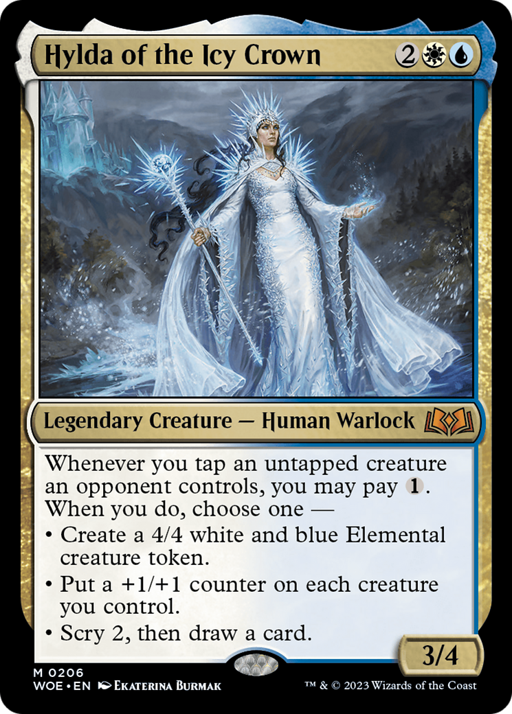 Hylda of the Icy Crown [Wilds of Eldraine] | Game Master's Emporium (The New GME)