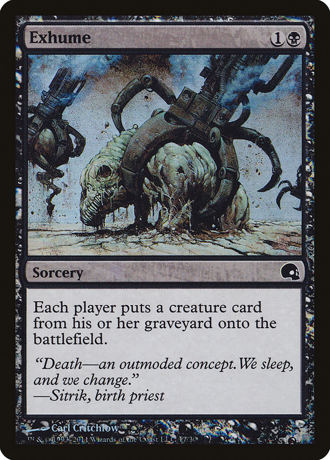 Exhume [Premium Deck Series: Graveborn] | Game Master's Emporium (The New GME)