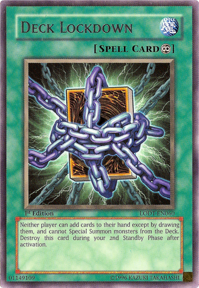 Deck Lockdown [LODT-EN060] Rare | Game Master's Emporium (The New GME)
