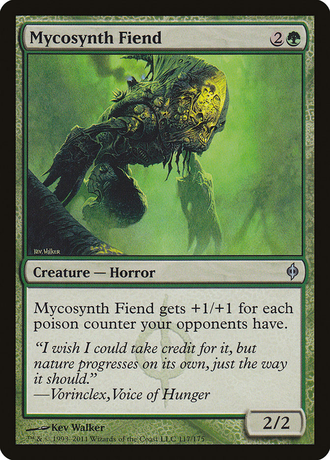 Mycosynth Fiend [New Phyrexia] | Game Master's Emporium (The New GME)