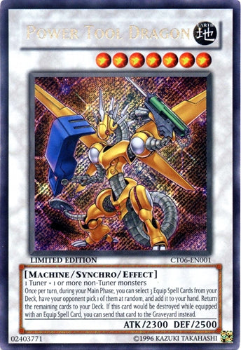 Power Tool Dragon [CT06-EN001] Secret Rare | Game Master's Emporium (The New GME)