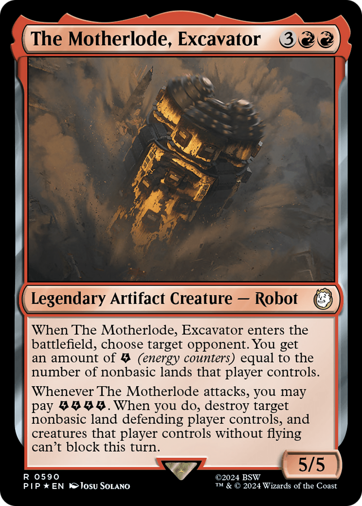 The Motherlode, Excavator (Surge Foil) [Fallout] | Game Master's Emporium (The New GME)