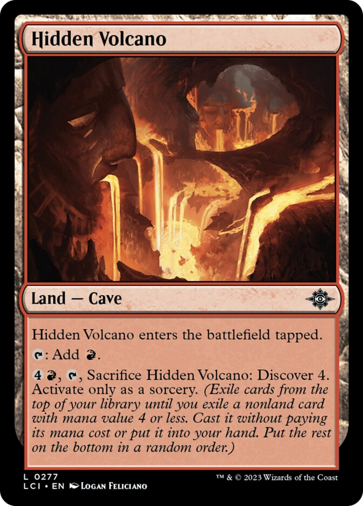 Hidden Volcano [The Lost Caverns of Ixalan] | Game Master's Emporium (The New GME)